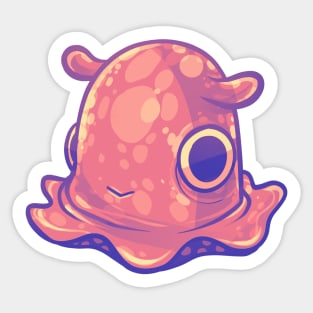 Cute Pink Dumbo Octopus Sticker